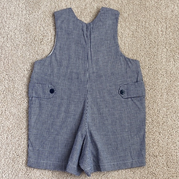 Black gingham alligator flyinging airplane Jon Jon - Picture 7 of 7